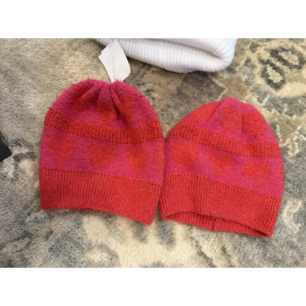 Nordstrom Girls Beanie Bundle Lot Of 6 NWT NEW